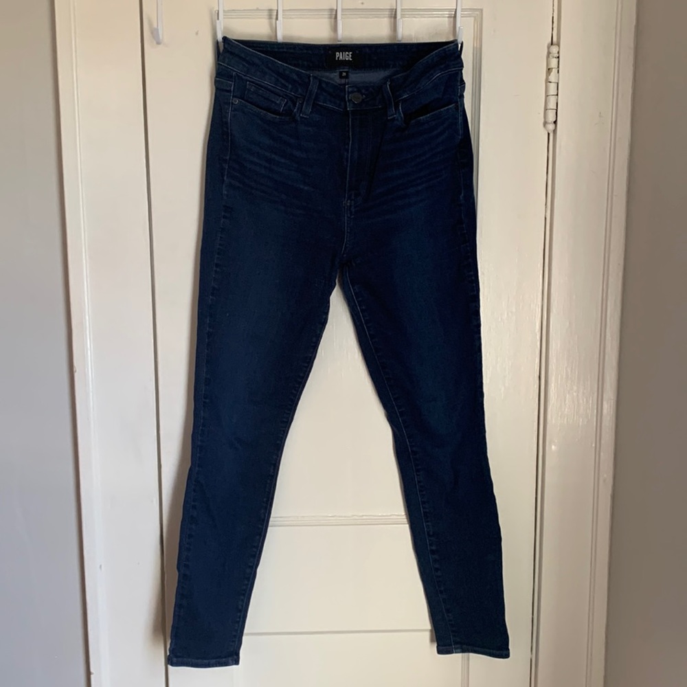 Paige Margot Ankle Paradise Cove Wash. EUC. Size 29.